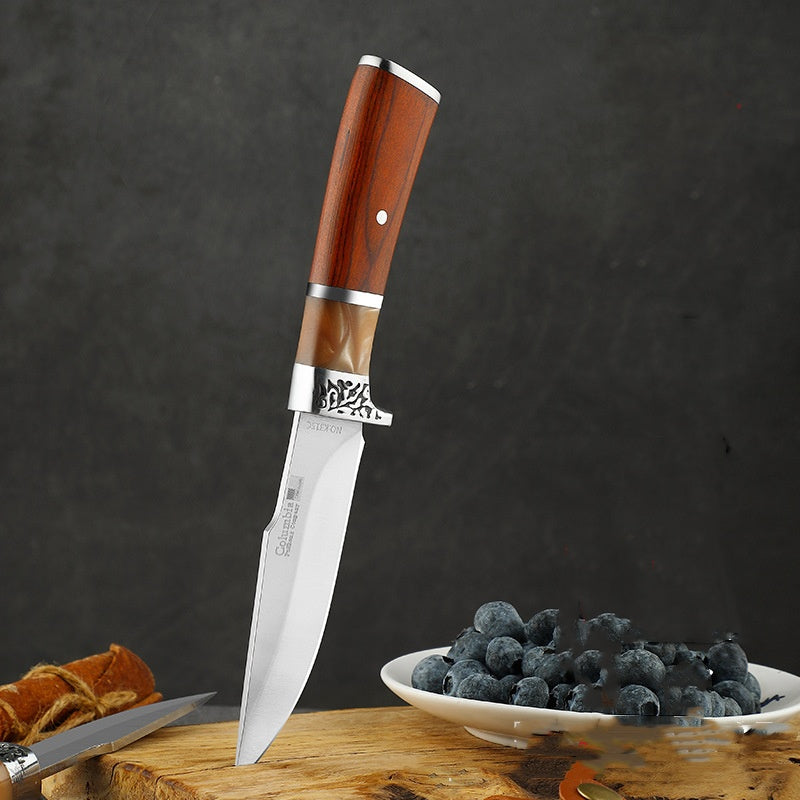Handle Knife High Hardness Portable Self-defense Fruit Knife