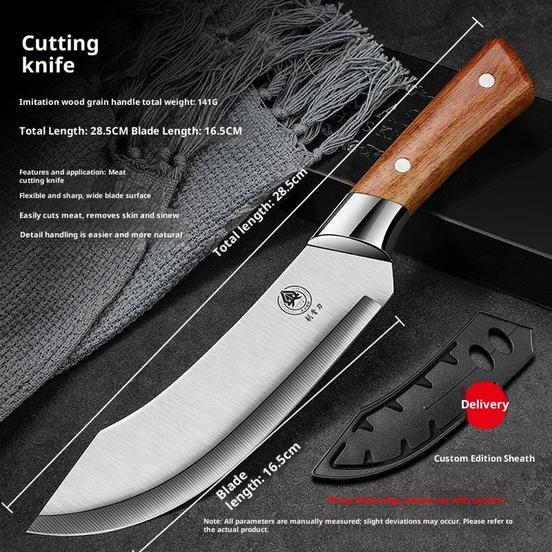 Boning Knife For Pigs, Sharp Butcher For Slaughtering Cattle And Sheep, Skinning And Boning Meat