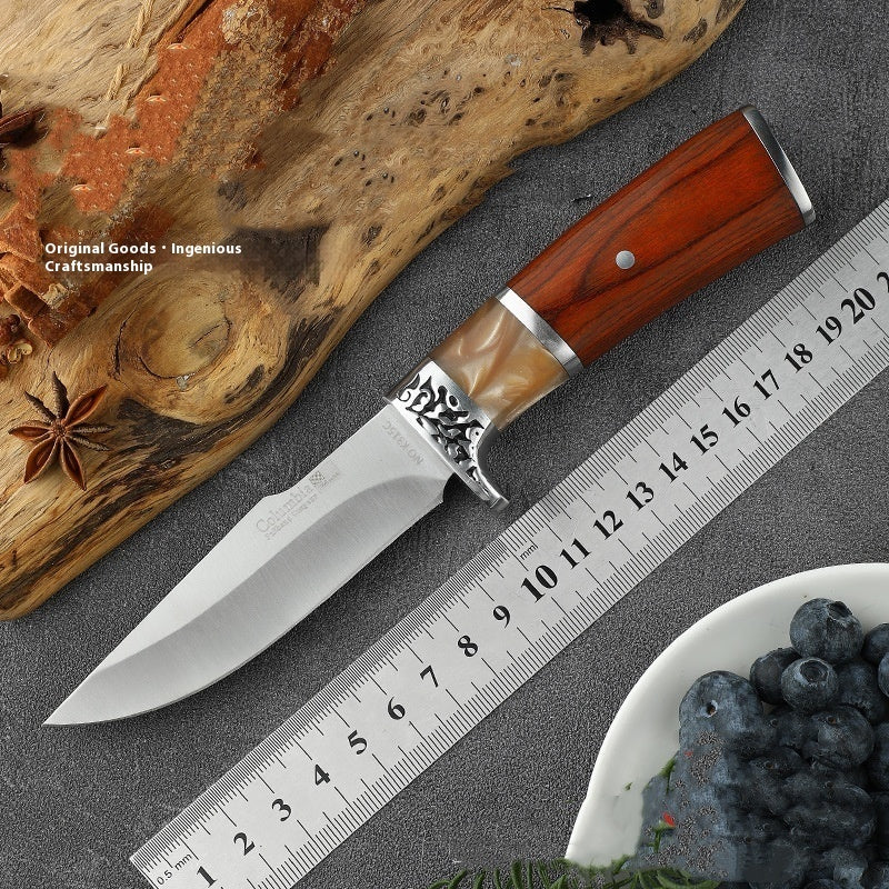 Handle Knife High Hardness Portable Self-defense Fruit Knife