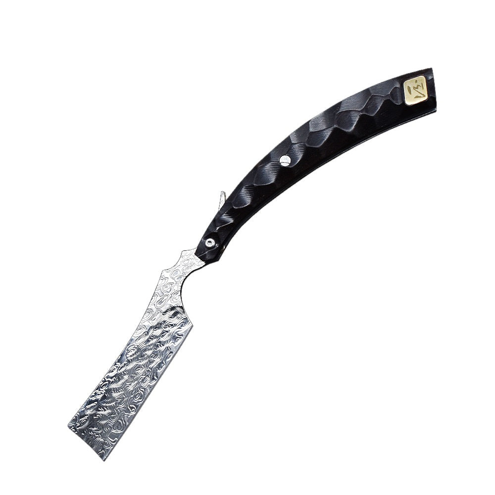 Camping Outdoor Portable Damascus Folding Knife