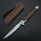 Gold Sandalwood High-grade Exquisite High Hardness Damascus Pattern Fruit Knife