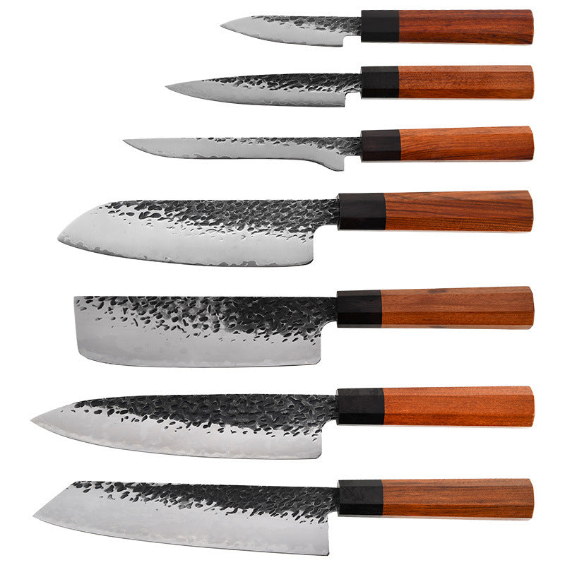 Chefs Knife Household Small Kitchen Composite Steel