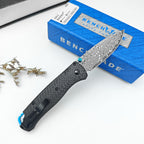 Butterfly BM535 Damascus Portable Leather Knife