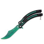 Butterfly Practice Knife Stainless Steel Watch Not Open Blade Portable
