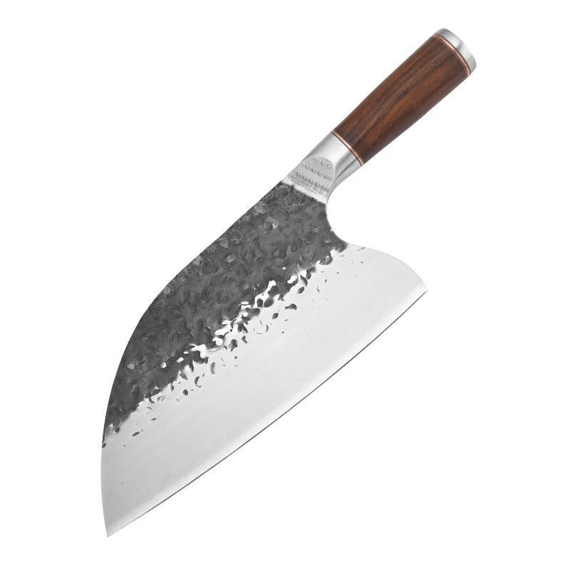 Hand Forged Hammered Steel Head Chef's Knife