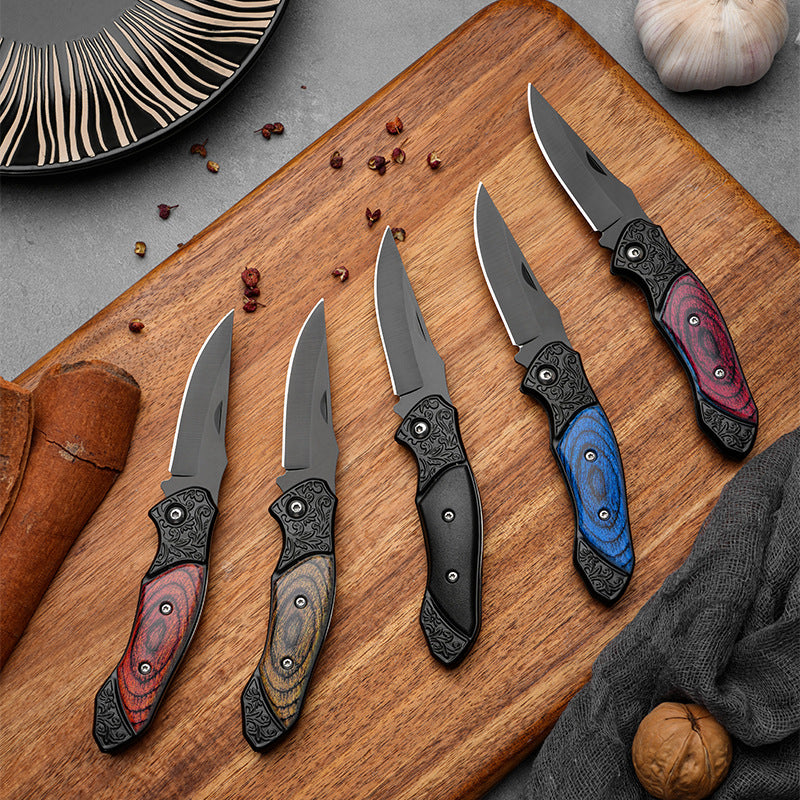 Portable Outdoor Household Stainless Steel Multi-function Folding Knife