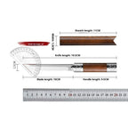 Outdoor BBQ High Hardness Wilderness Survival Knife