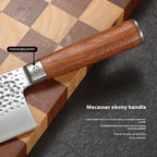 Household Minimalist Wooden Handle Kitchen Knife