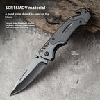Stainless Steel Outdoor Folding High Hardness Self-defense Folding Knife