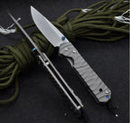 Damascus High Quality Outdoor Cutting Tool Camping Survival Pocket Folding Knife