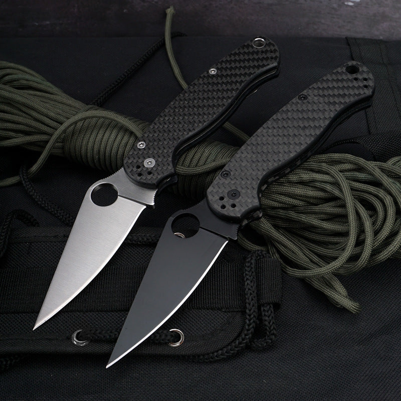 Stainless Steel Outdoor Adventure Camping Folding Knife