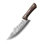 Rusty Manganese Steel Pork Stall Peeling Butcher Knife