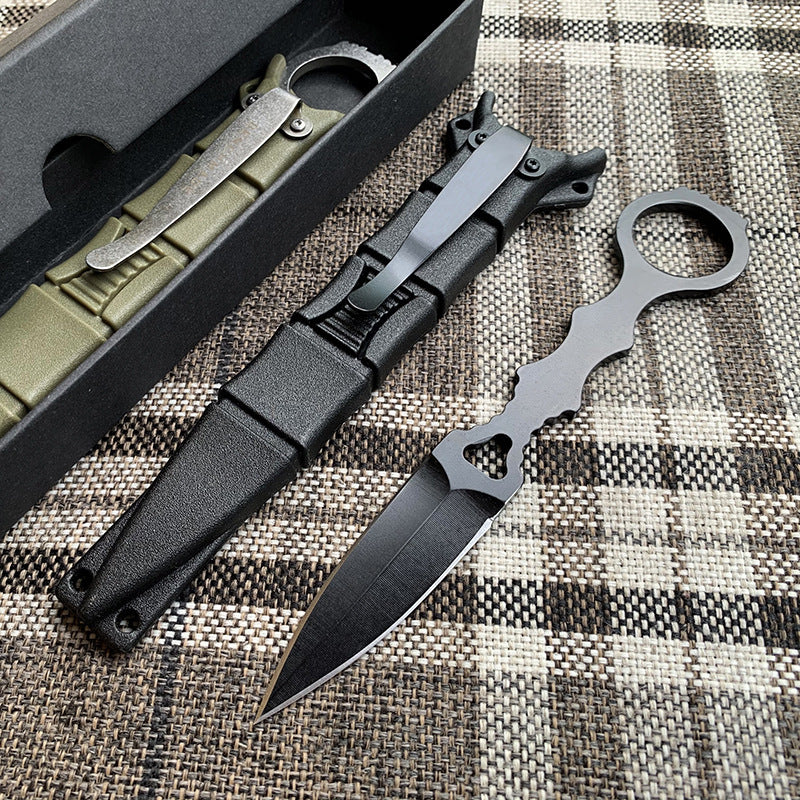 Wolf Shield Outdoor Survival Small Straight Knife