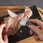 Outdoor Barbecue Stainless Steel Portable Meat Cutting Tool