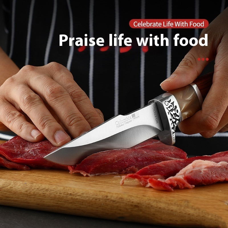 Handle Knife High Hardness Portable Self-defense Fruit Knife