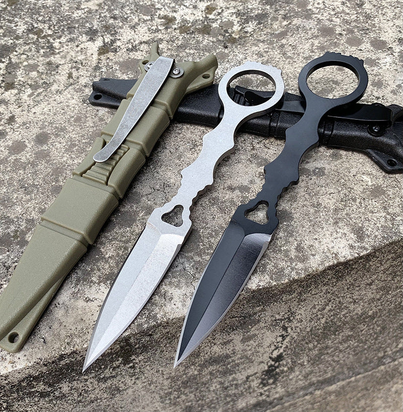 Wolf Shield Outdoor Survival Small Straight Knife