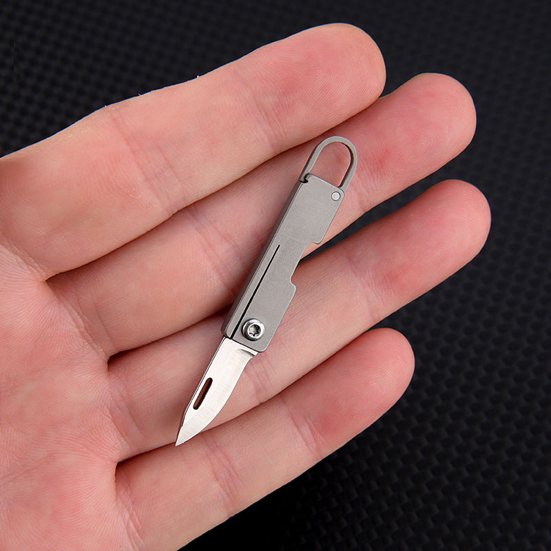 Sharp Portable Mini Titanium Alloy Pocket Knife