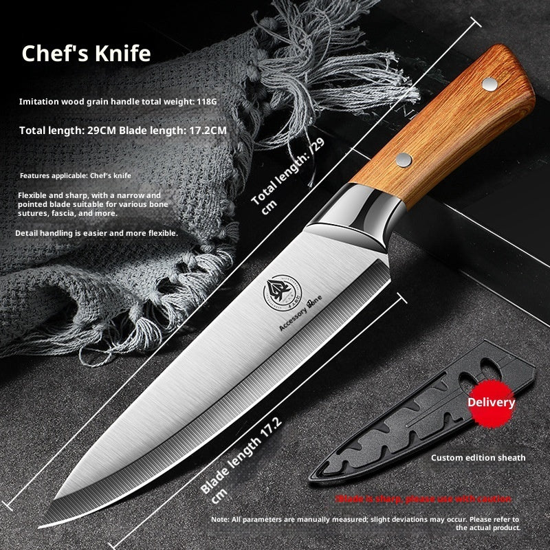 Boning Knife For Pigs, Sharp Butcher For Slaughtering Cattle And Sheep, Skinning And Boning Meat