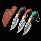 Colorful Wood Sharp Miniature Portable Keychain Pendant Unpacking Knife