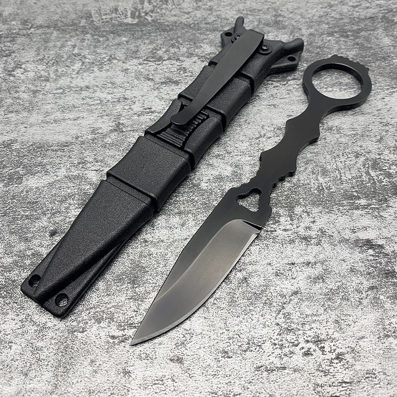 Wolf Shield Outdoor Survival Small Straight Knife