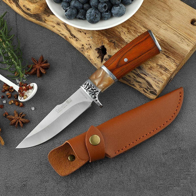 Handle Knife High Hardness Portable Self-defense Fruit Knife