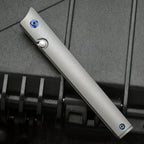 Titanium Alloy A Folding Knife D2 Steel High Hardness