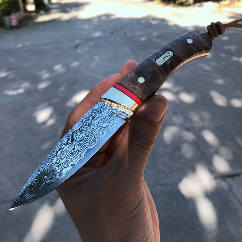 High Hardness Multifunctional Straight Knife