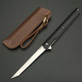 Gold Sandalwood High-grade Exquisite High Hardness Damascus Pattern Fruit Knife