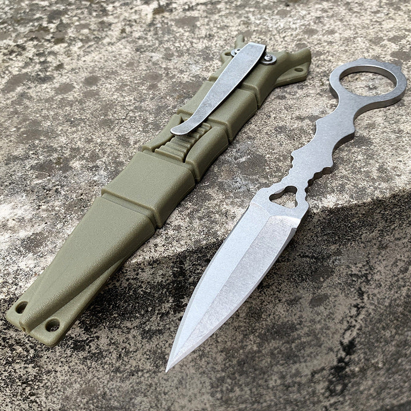 Wolf Shield Outdoor Survival Small Straight Knife