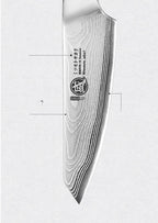 Three Slicing Fruit Knives Damascus Steel Peel