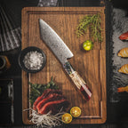 Damascus Steel Japanese-style Santoku Kitchen Knife