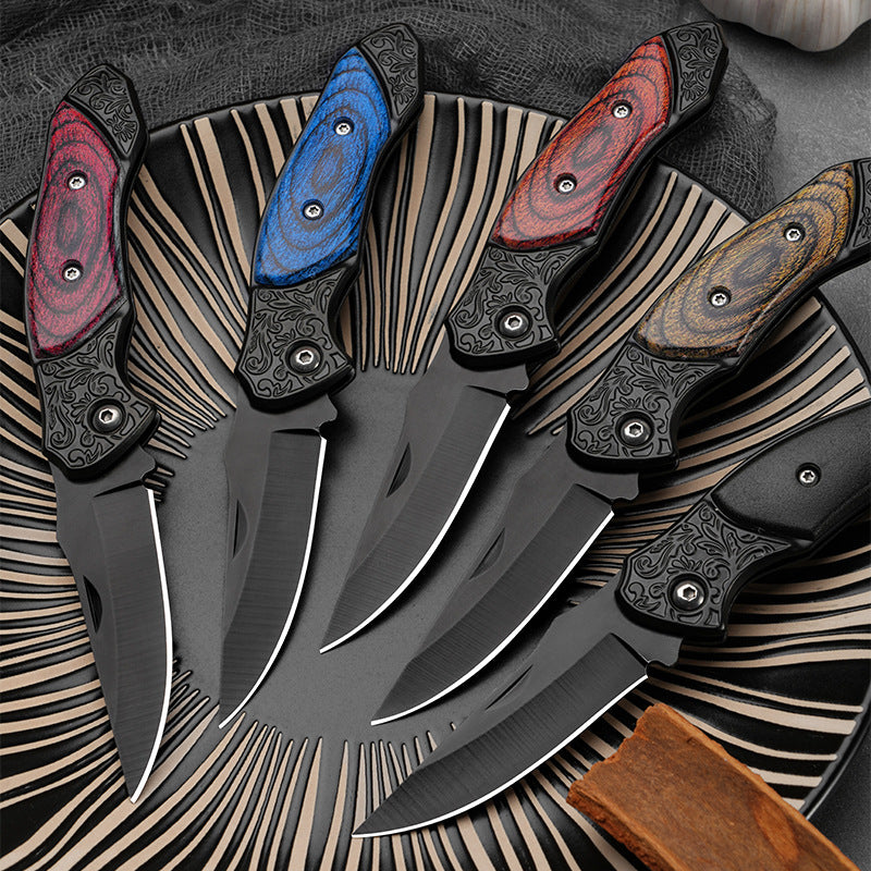 Portable Outdoor Household Stainless Steel Multi-function Folding Knife