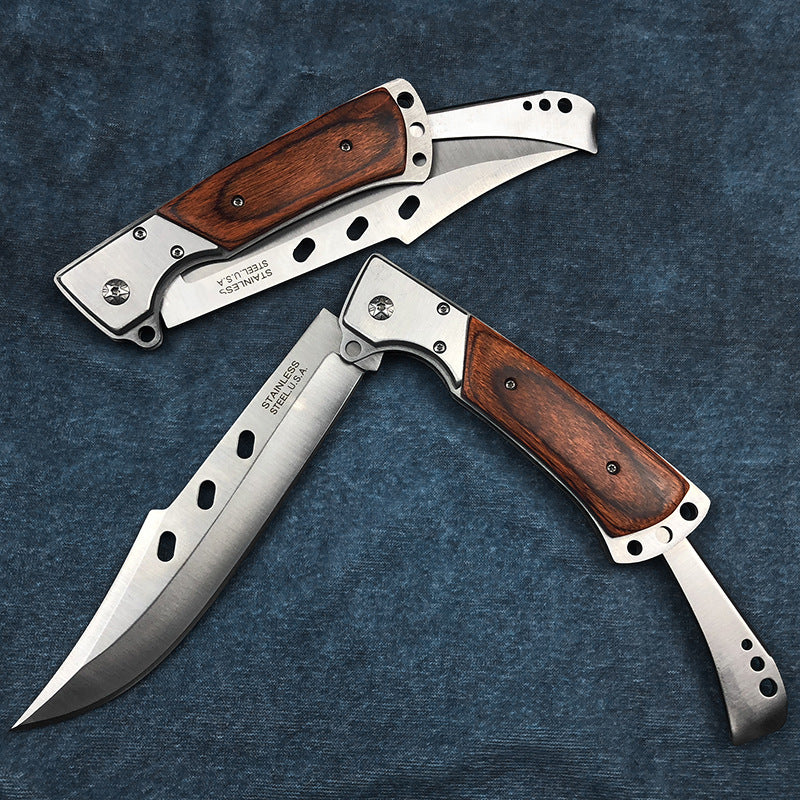 Folding Knife Stainless Steel Fruit Meat