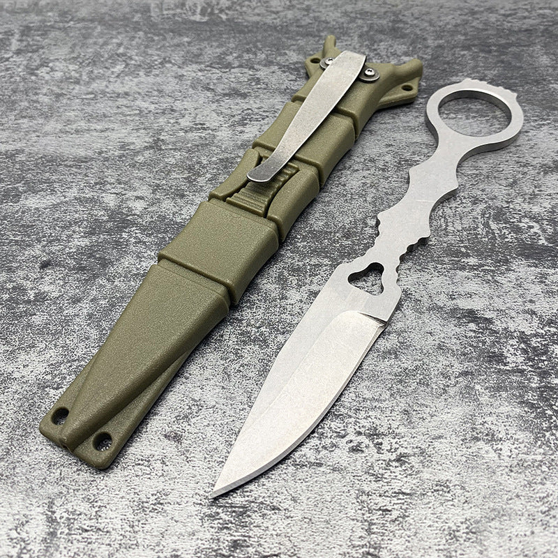 Wolf Shield Outdoor Survival Small Straight Knife