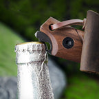 Multi Functional Outdoor Walnut Handle Fruit Knife