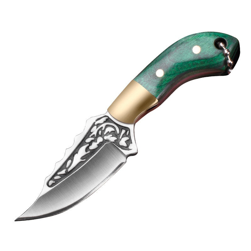Colorful Wood Sharp Miniature Portable Keychain Pendant Unpacking Knife