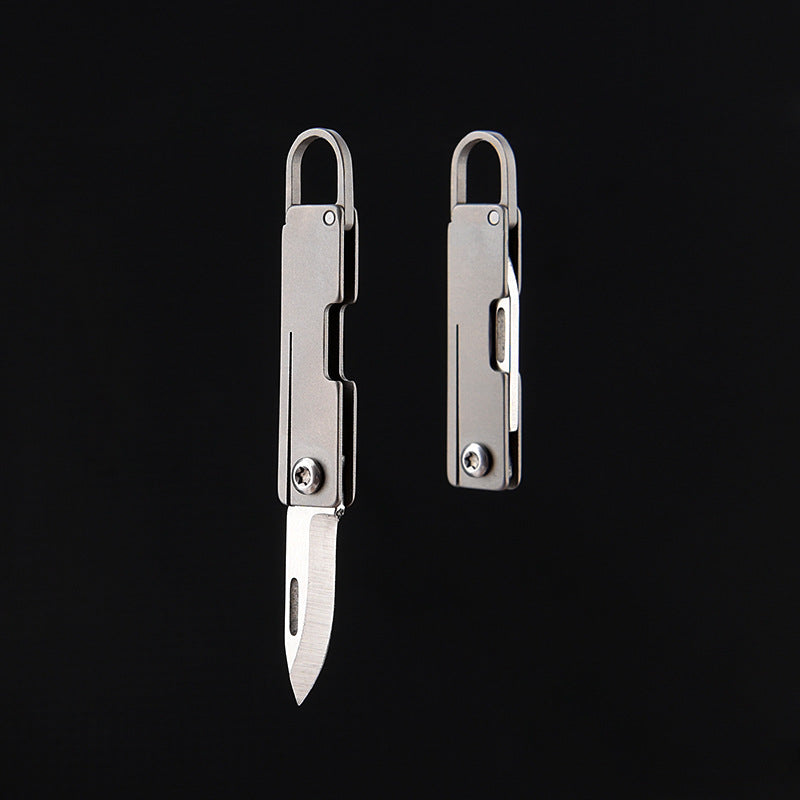 Sharp Portable Mini Titanium Alloy Pocket Knife